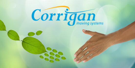 Corrigan Moving is a Green Auburn Hills Commercial Moving Company